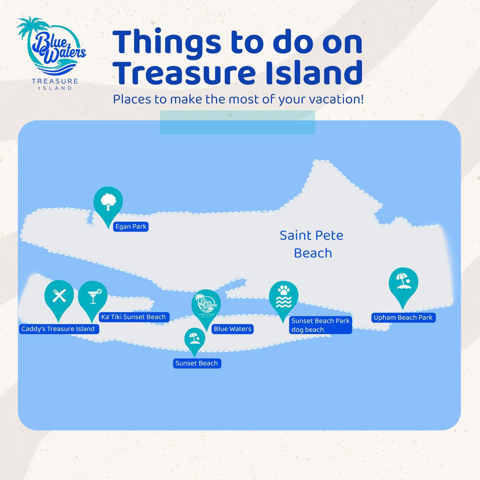Blue Waters Treasure Island Hotel Buitenkant foto